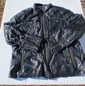 Worn YMI Hooded (Lost) Leather Jacket